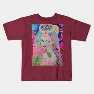 lady space Kids T-Shirt